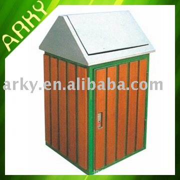 Good quality Outdoor Wooden Trash Bin